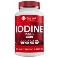 New Leaf Iodine Tablets 12 Month Supply